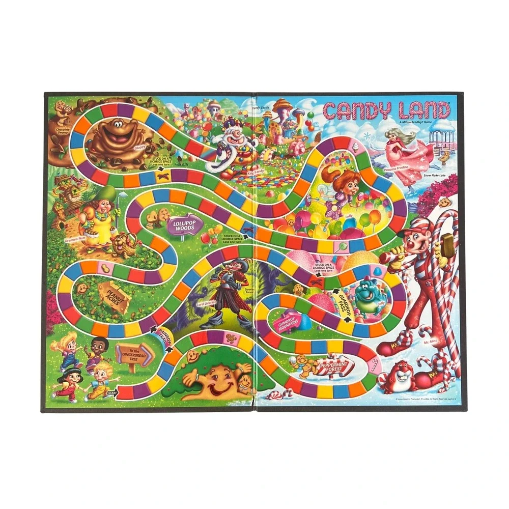 Candy Land Board Game 2004 Milton Bradley Hasbro My First Games 04700 Complete